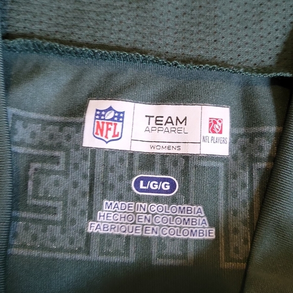 NFL GREEN BAY PACKERS WOMENS #52 Clay Matthews JERSEY LARGE Tee short sleeve Gre - Picture 4 of 7